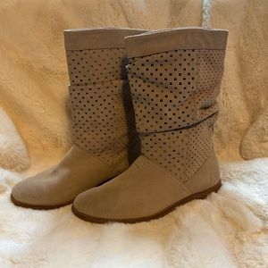 TOMS Sierra Slouch Boot, Tan, Size 8.5